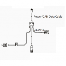 45-05826 Кабель Power/CAN/Data для інтерфейсу навігатора Матрікс, довжиною 3,6 м., з конектором COBO
