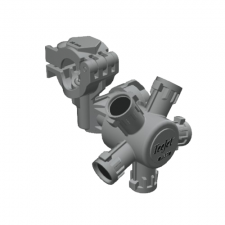 QJ375-20MM-NYB Корпус для 5ти насадок під трубу 20мм