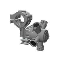 QJ375-3/4-NYB Корпус для 5ти насадок під трубу 3/4