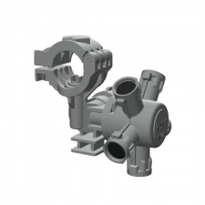 QJ375-3/4-NYB Корпус для 5ти насадок під трубу 3/4